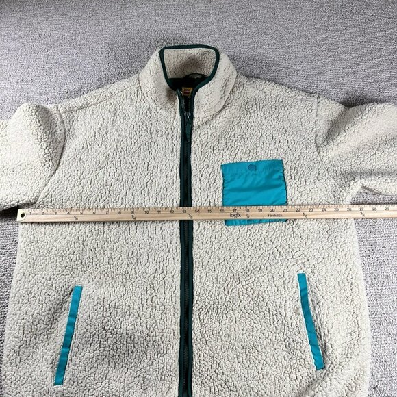Target Lego Sherpa Full Zip Jacket White Teal Men’s Size XL - Picture 5 of 14